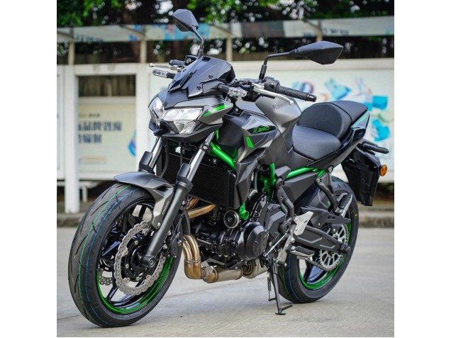 Carenados Moto Kawasaki Ninja Z650 2020-2023 - Negro Verde