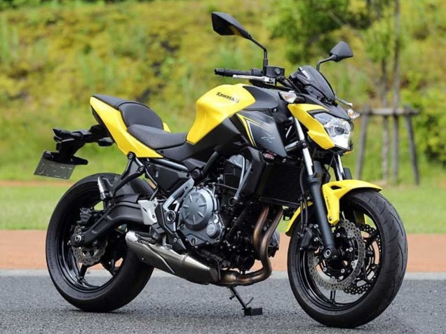 Carenados Moto Kawasaki Ninja Z650 2017-2019 - Amarillo Negro