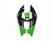 Carenados Moto Kawasaki ZXR250 1989-1990 - Verde Negro Brillante Elf Touch4 Bridgestone