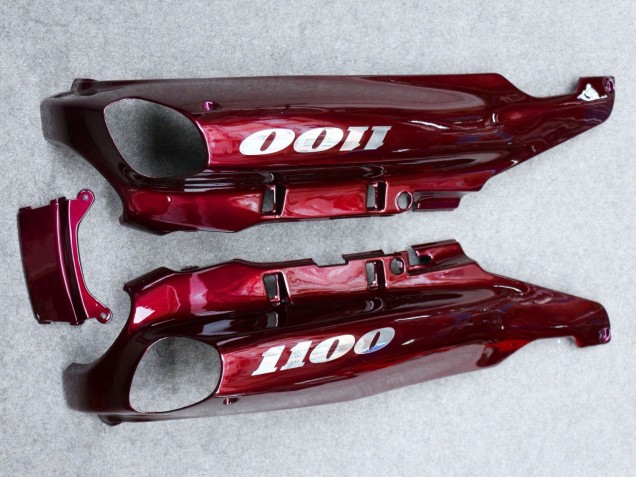 Carenado Moto Kawasaki ZZR1100 1993-2003 - Rojo Oscuro