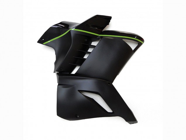 Carenados Moto Kawasaki GTR1400/ZG1400 2007-2009 - Negro Mate Verde Línea