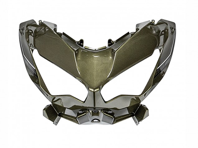 Carenados Moto Kawasaki Versys 650 2022-2025 - Verde Oscuro Negro