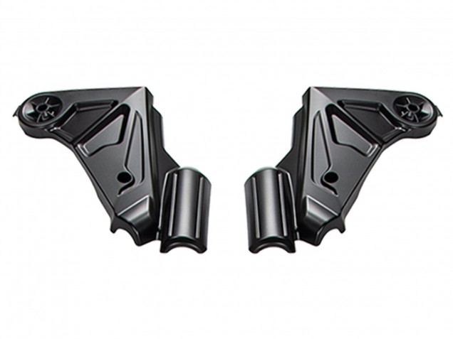 Carenados Moto Kawasaki Versys 650 2022-2025 - Verde Negro Brillante