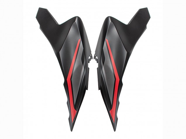 Carenados Moto Kawasaki Versys 650 2022-2025 - Gris Rojo Negro