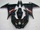 Carenados Moto Yamaha FZ6R 2009-2015 - Negro Brillante Rojo