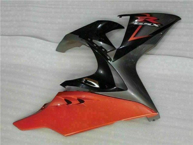 Carenados Moto Suzuki GSXR 1000 2009-2016 - Naranja Negro Brillante