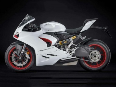 Carenados Moto Ducati Panigale V2 2020-2024 - Blanco Rojo Negro Mate