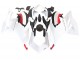 Carenados Moto Ducati Panigale V2 2020-2024 - Blanco Rojo Negro Mate