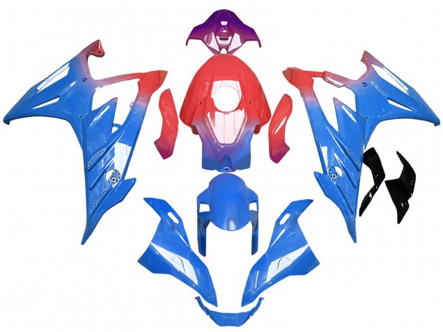 Carenados Moto BMW S1000RR 2023-2024 - Gradiente Azul Rojo