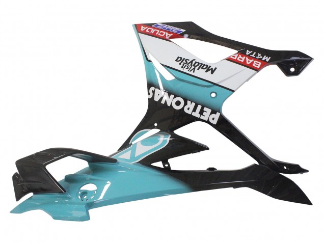 Carenados Moto BMW S1000RR 2023-2024 - Azul Claro Negro Mate Petronas