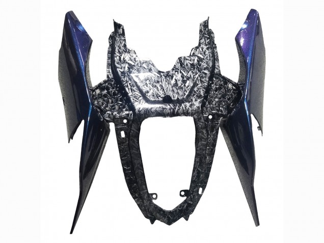 Carenados Moto BMW S1000RR 2019-2022 - Gradiente Azul Púrpura Falsificado FibraCarbono