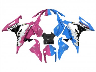 Carenados Moto BMW S1000RR 2019-2022 - Rosa Profundo Azul Tiburón