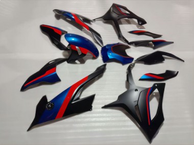 Carenados Moto BMW S1000RR 2019-2022 - Negro Azul Rojo