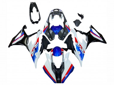 Carenados Moto BMW S1000RR 2019-2022 - Blanco Azul Rojo