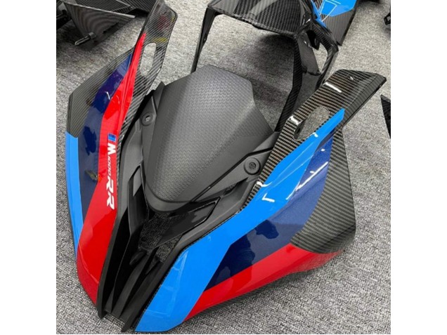 Carenados Moto BMW S1000RR 2019-2022 - Negro Azul Rojo FibraCarbono