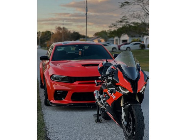 Carenados Moto BMW S1000RR 2019-2022 - Rojo Negro