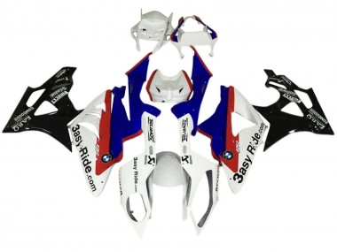 Kit Carenados Moto BMW S1000RR 2017-2018 - Blanco Azul Rojo Negro Brillante