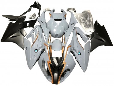 Carenados Moto BMW S1000RR 2017-2018 - Nardo Gris Negro Mate