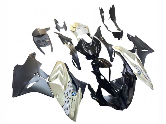 Carenados Moto BMW S1000RR 2017-2018 - Plata Negro