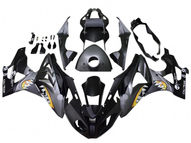 Carenados Moto BMW S1000RR 2015-2016 - Negro Mate Tiburón