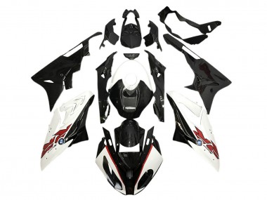 Carenados Moto BMW S1000RR 2015-2016 - Blanco Negro FibraCarbono