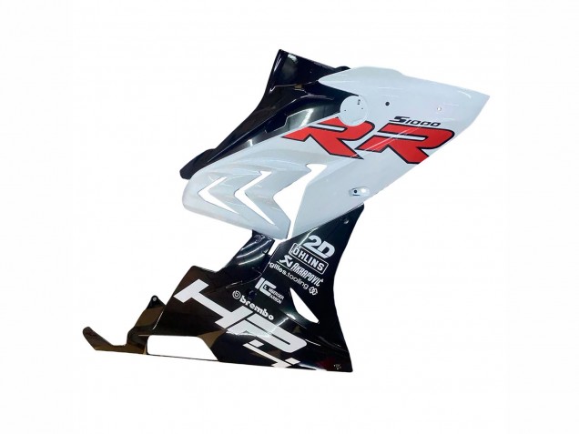 Carenados Moto BMW S1000RR 2015-2016 - Blanco Negro Brillante