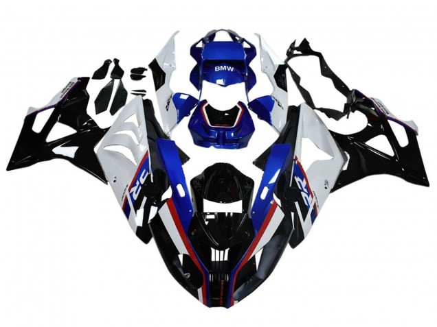 Carenado Moto BMW S1000RR 2009-2014 - Blanco Rojo Azul Negro