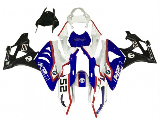 Carenados Moto BMW S1000RR 2009-2014 - Blanco Rojo Azul Negro HP