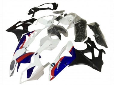 Carenados Moto BMW S1000RR 2009-2014 - Blanco Rojo Azul Negro