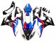 Completo Carenados Moto BMW S1000RR 2009-2014 - Blanco Rojo Azul Negro Brillante