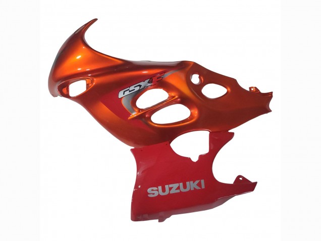 Carenados Moto Suzuki GSX600F/GSX750F 2004-2006 - Burnt Naranja Blanco Logo