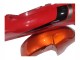 Carenados Moto Suzuki GSX600F/GSX750F 2004-2006 - Burnt Naranja Blanco Logo