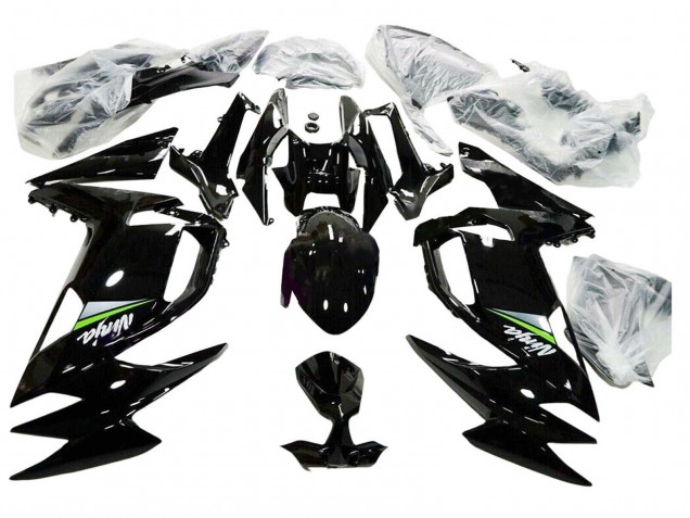Carenados Moto Kawasaki Ninja 650 EX650 2020-2024 - Negro Brillante Verde