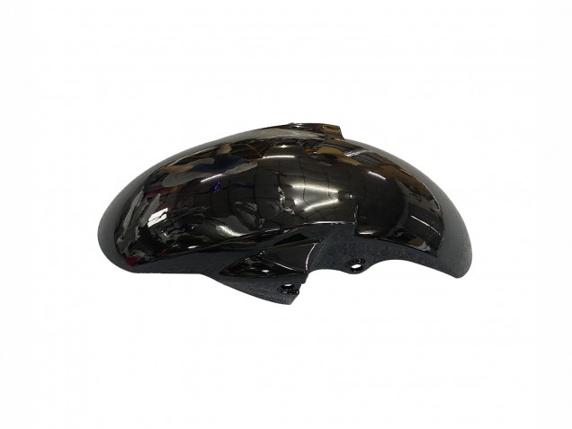 Carenados Moto Yamaha YZF R6S 2006-2009 - Negro Brillante Oro Calcomanías