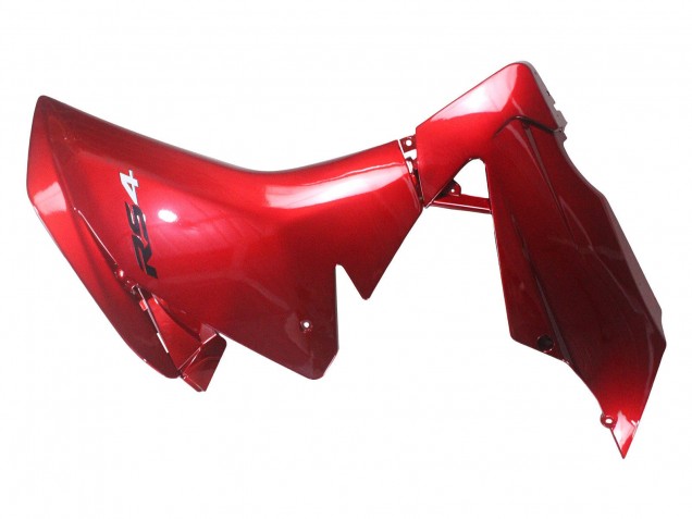 Carenado Moto Aprilia RS4 50 125 2012-2018 - Rojo Negro Mate