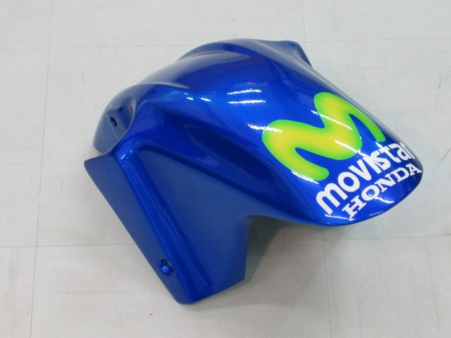 Carenados Moto Honda CBR600 F4i 2004-2007 - Azul Amarillo Verde MoviStar