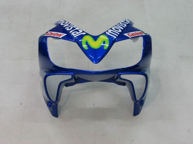 Carenados Moto Honda CBR600 F4i 2004-2007 - Azul Amarillo Verde MoviStar