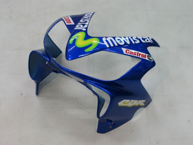 Carenados Moto Honda CBR600 F4i 2004-2007 - Azul Amarillo Verde MoviStar
