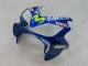 Carenados Moto Honda CBR600 F4i 2004-2007 - Azul Amarillo Verde MoviStar