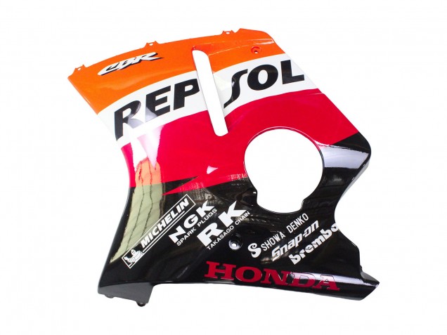 Carenados Moto ABS Honda CBR1100XX Blackbird 1996-2007 - Naranja Blanco Rojo Negro Brillante Repsol
