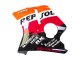 Carenados Moto ABS Honda CBR1100XX Blackbird 1996-2007 - Naranja Blanco Rojo Negro Brillante Repsol