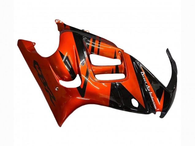 Carenados Moto Honda CBR600 F3 1995-1996 - Naranja Negro Brillante