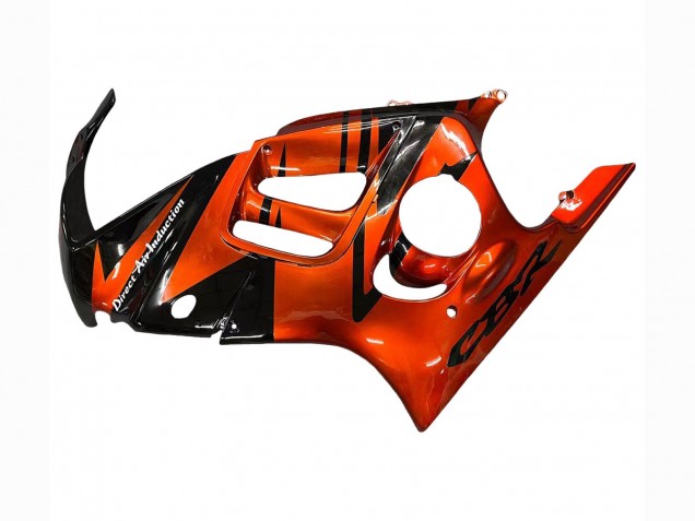 Carenados Moto Honda CBR600 F3 1995-1996 - Naranja Negro Brillante