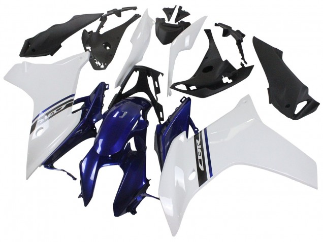 Carenados Moto Honda CBR600F 2011-2013 - Blanco Azul