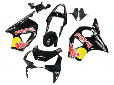 Carenados Moto Honda CBR900RR 954 2002-2003 - Negro Brillante Amarillo Rojo Bull Michelin
