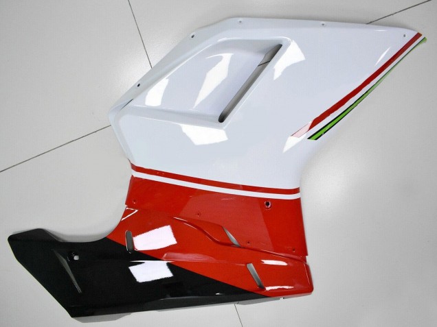 Carenados Moto Ducati 848/1098/1198 2007-2014 - Blanco Rojo Verde Negro Brillante