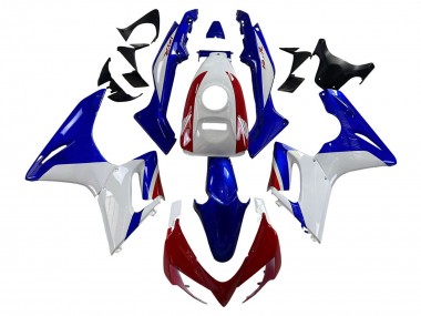 Carenados Moto Honda CBR125R 2002-2006 - Blanco Azul Rojo