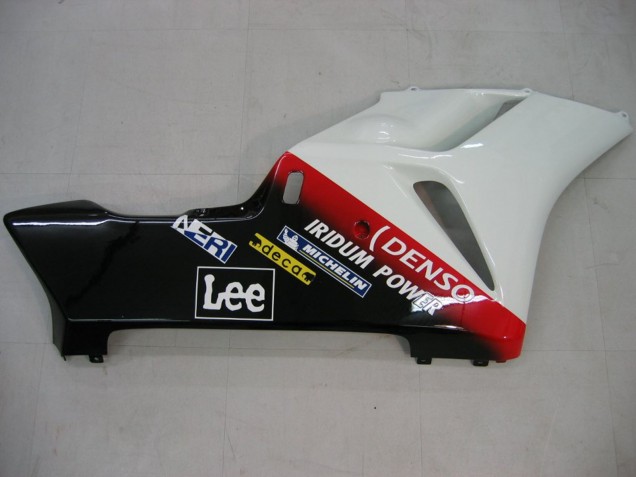 Carenados Moto Honda CBR1000RR 2004-2005 - Blanco Azul Rojo Negro Brillante Estrella Carrera Lee