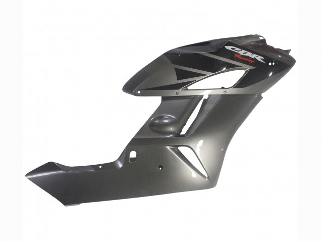 Carenados Moto Honda CBR1000RR 2004-2005 - Gris Brillante Negro Brillante