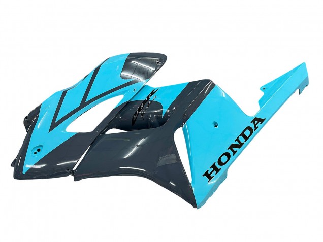 Carenados Moto Honda CBR1000RR 2004-2005 - Azul Claro Negro Brillante
